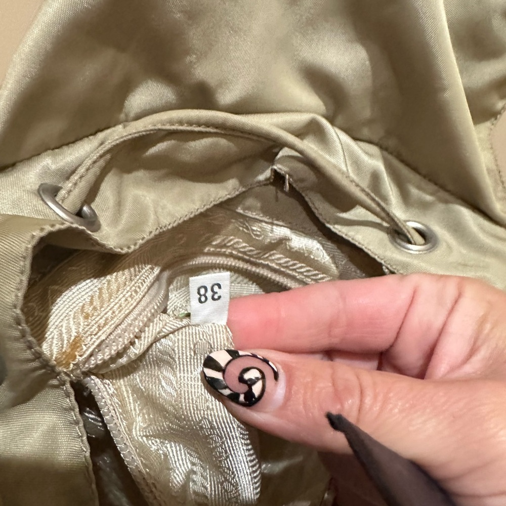Prada Sage Green Nylon Medium Backpack - Picture 4 of 16